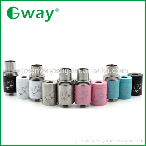 2015 wholesale pure copper connector RDA, two face RDA, cherry bomber rda by Greenway